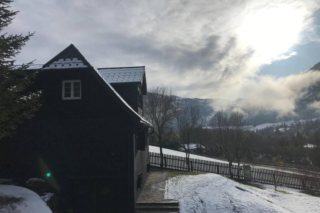 Bergchalet Hinterstoder Exteriör bild